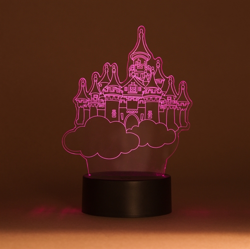 3D LED Night lamp Castle